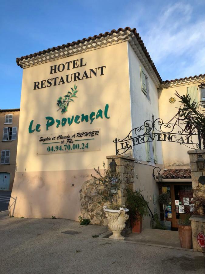 Hotel Le Provencal Aups Exterior foto